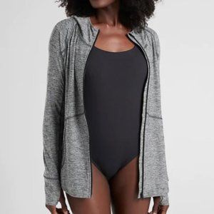 Athleta Baja UPF Jacket Heather XS 50 UPF